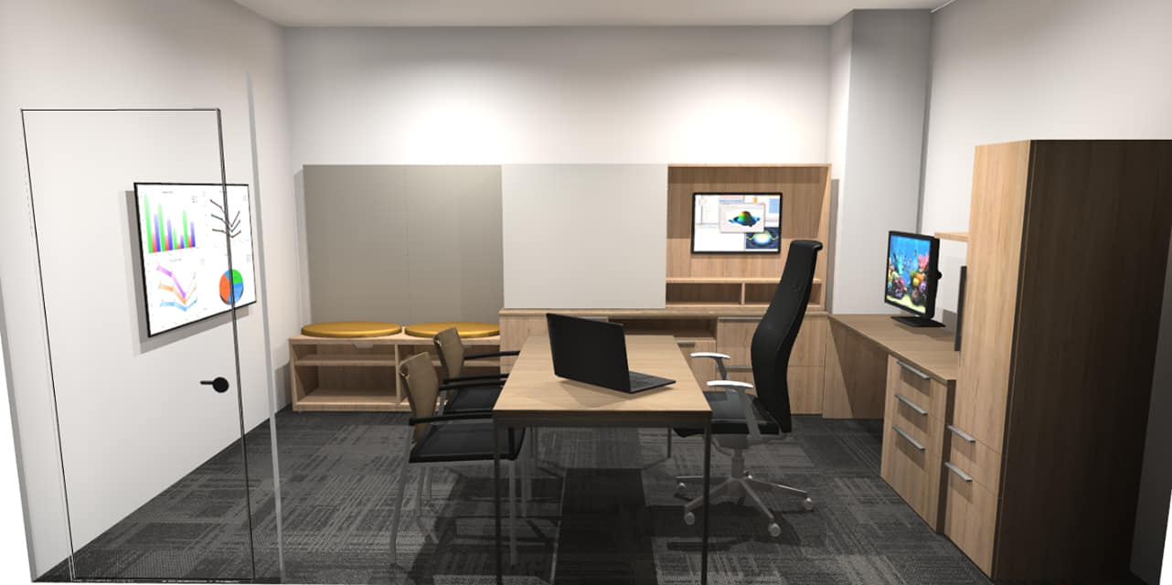 Flex Office Render 4