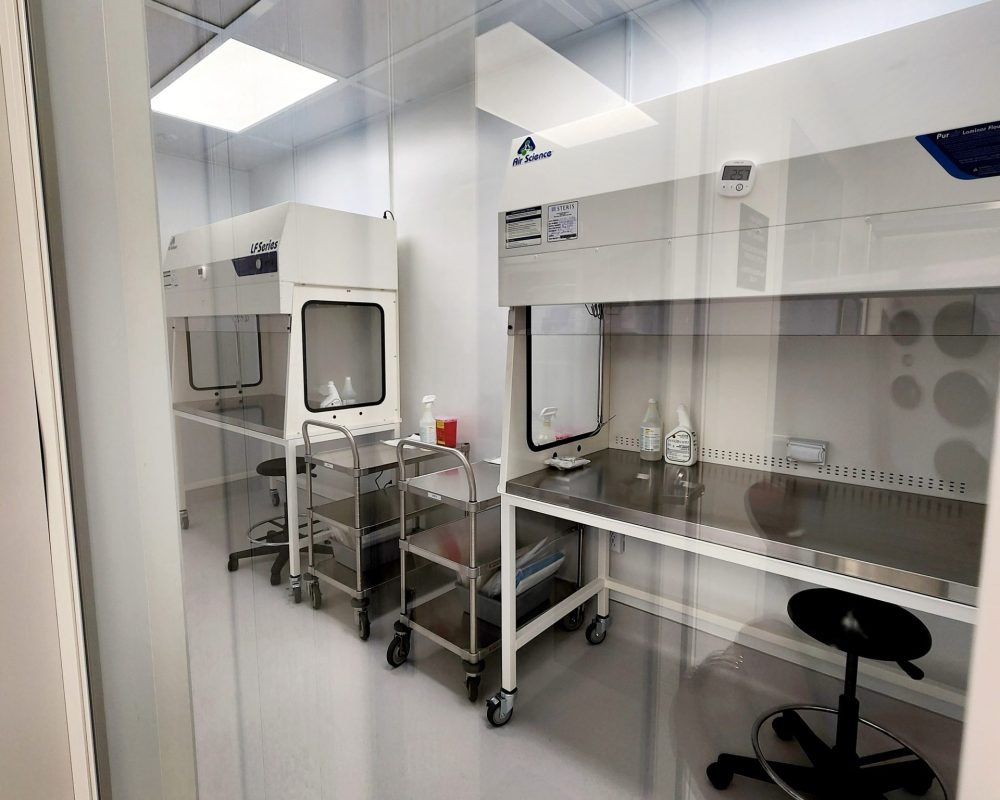 View into Cleanroom 2